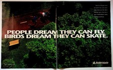 Rollerblade 1991 Original Print Advertisement 10x12 Vintage Skates