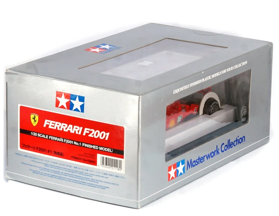 TAMIYA 21118 1/20 1:20 FERRARI F2001 n.1 MASTERWORK COLLECTION Finished Model - Image 3 of 4