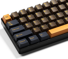 XVX Double Shot PBT Keycaps Set 216 Keys, Cherry Profile Custom Keyboard Keycaps