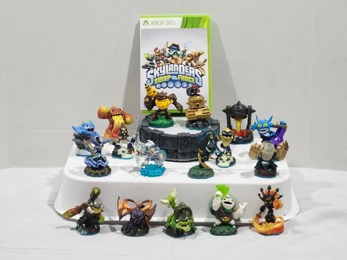 XBOX 360 - Skylanders Swap Force - Disk + Portal + 17 Figures - All tested/work