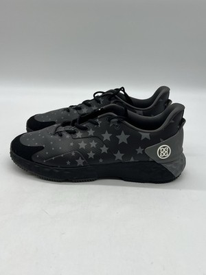 G/FORE Gfore MG4 MG4+ Star Golf Shoes Mens Sz 11 Black Onyx Gray Grey Cleats.