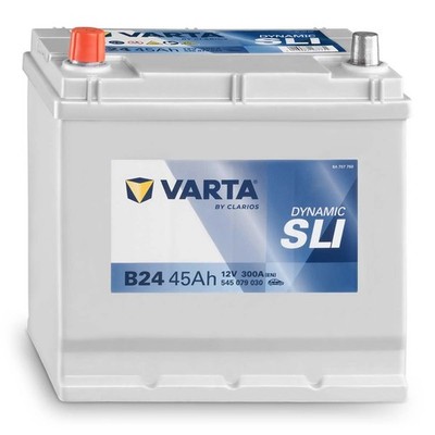 VARTA B24 Autobatterie, 45Ah 12V, Dynamic SLI, 545079030