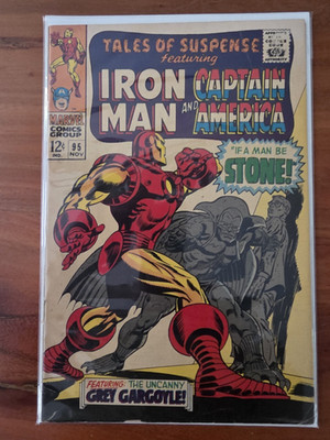 Marvel Comics Tales of Suspense 95 Iron Man & Captain America  Silver Age FN/VF