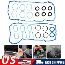 Vs50805r Valve Cover Intake Gasket Set For 11-22 Chrysler Dodge Jeep 3.6l Vs50805r Valve Cover Intake Gasket Set For 11-22 Chrysler Dodge Jeep 3.6l