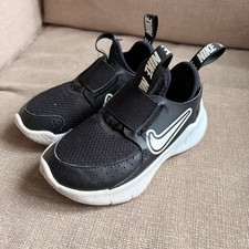 Nike Flex Runner 3 Toddler Black White Shoes Sneakers FN1449-005