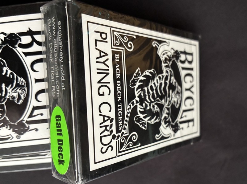 Bicycle Ellusionist GAFF DECK BLACK TIGER Playing Cards