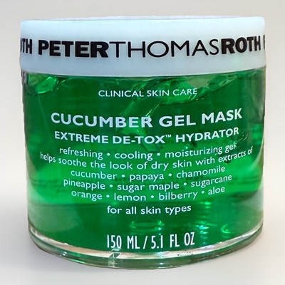 Peter Thomas Roth Cucumber Gel Mask, Hydrating, 150 ml / 5.1 fl oz, New