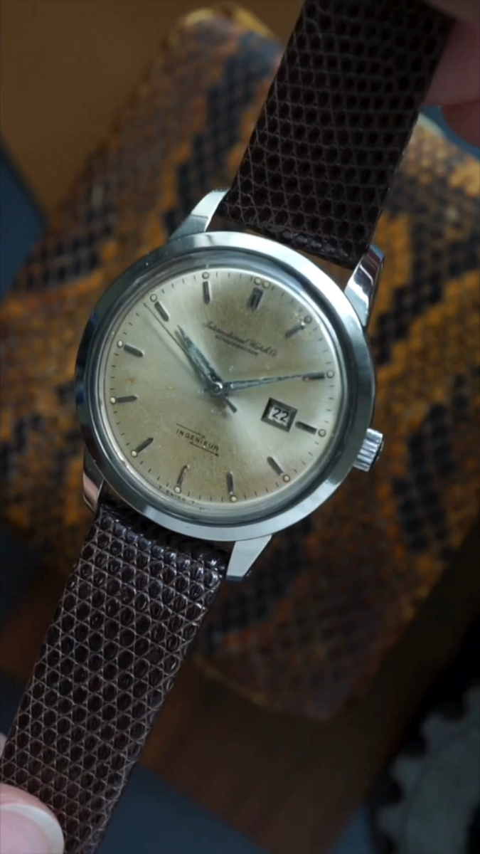 IWC 1960s Early Ingenieur Steel Date Automatic 36mm | eBay