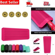 Anti-Slip Heat Resistant Pouch for Safe Travel of Curling Irons Flat Irons
