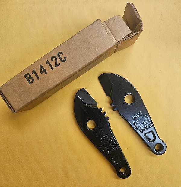 H. K. Porter Clipper Cut Replacement Jaw Set B1412C /1412NE  FACTORY NEW - USA