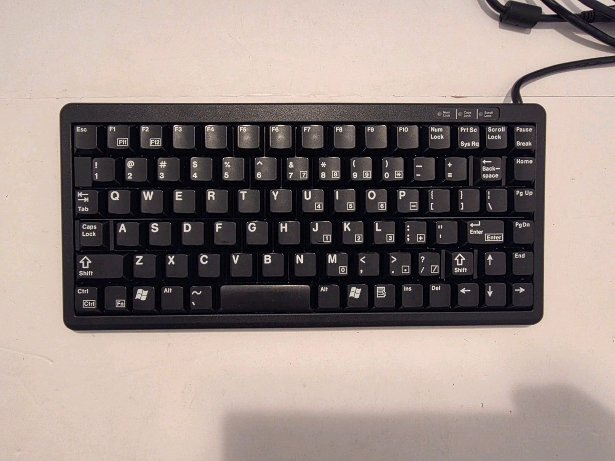 Cherry English QWERTY USB Compact Keyboard G84-4100PTMUS /02 D
