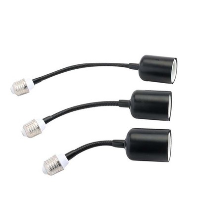 Lampenfassung E27 Bis E27 Light Socket Extender Adapter 360° Rotierende Flexible