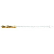Zoro Select 66254442974 Tube Brush,0.004" Dia. Wire,Brass