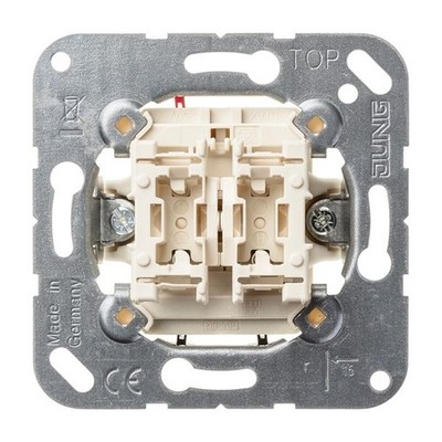 Jung Doppel-Taster 10AX 250V 535 U Taster 535U Doppel-Taster