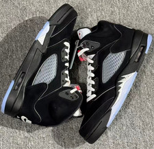 Men's Jordan 5 "BLACK METALLIC REIMAGINED" High Top Baketball Shoes