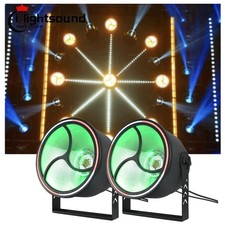 2pc 200W LED COB Par Light RGB Colorful Retro Lights Stage Vintage Backlight