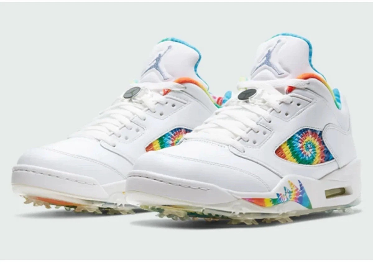 Jordan 5 Golf Low Peace, Love, and Golf for Sale | Authenticity
