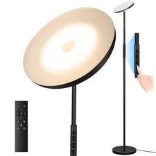 Floor Lamp, Upgraded 40W 4000LM Super Bright Torchiere LED Floor Lamps for Li...