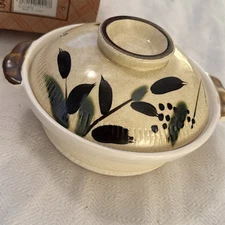 Donabe Ramen Bowl Japanese - With Lid Clay Pottery Daikoku Kagetsu