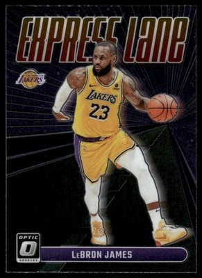 2023-24 Donruss Optic #9 LeBron James Express Lane