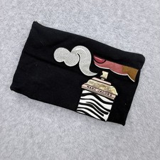 Marc Jacobs Makeup Bag Pouch Women Black Pop Art, Eclectic, Whimsical, Designer