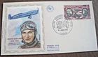 France 1972 10f Helene Boucher on 'silk' FD cover...12-5