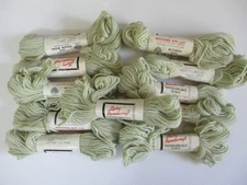 Lady Handicraft Tapestry Wool Needlepoint Yarn - 11 skeins - 40 yds - Green
