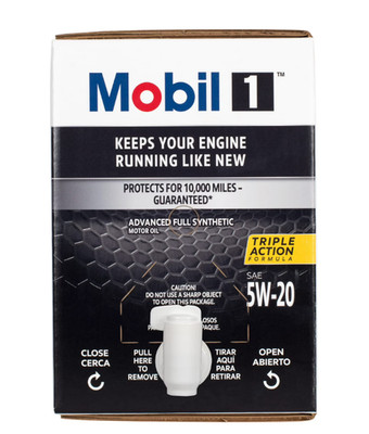 Advanced Full Synthetic Motor Oil 5W-20, 12 Quart, Temperature Protection