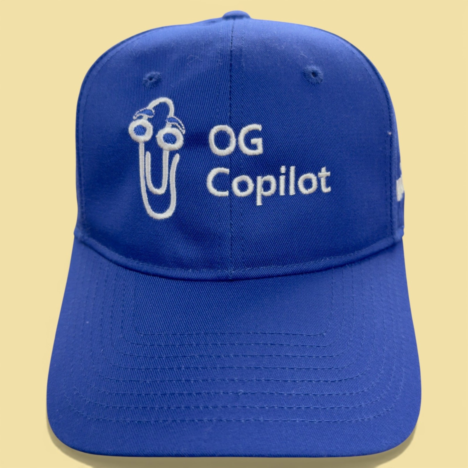 Microsoft copilot clippy Snapback Hat - image 1