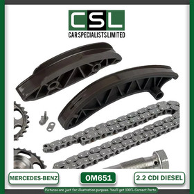 Mercedes-Benz B C E S V Class OM651 CDI Diesel Engine Piston Connecting Rods X4 Conversion