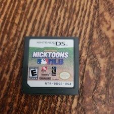 Nickelodeon Nicktoons MLB Nintendo DS Game Cartridge Only Tested Works Great!
