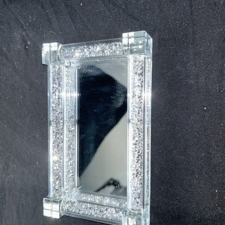 Crushed Crystal Salt Pepper Holder