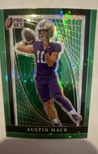 2024 Leaf Pro Set Metal - Austin Mack #15 Green Pulsar /1 (RC)