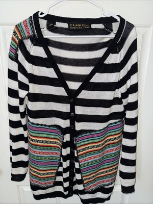 Custo Barcelona Cardigan Sweater Size 2