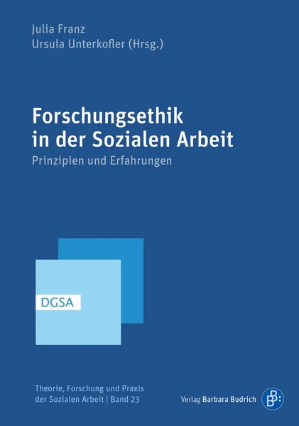 Forschungsethik In Der Sozialen Arbeit | Prinzipien Und Erfahrungen | Buch-image