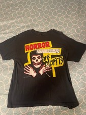 Vintage 2001 Misfits Horror Business T Shirt Large Cinder Block Danzig Punk