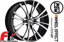 Cerchi in Lega MSW 20 Matt Black 7x16 5X100 ET35 Chrysler Neon-PT Cruiser