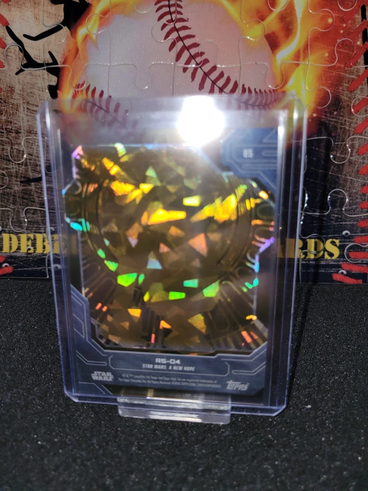 2024 TOPPS STAR WARS HIGH R5-D4 THRONE ROOM BASE#85 GOLD #/50 - Image 2 of 2