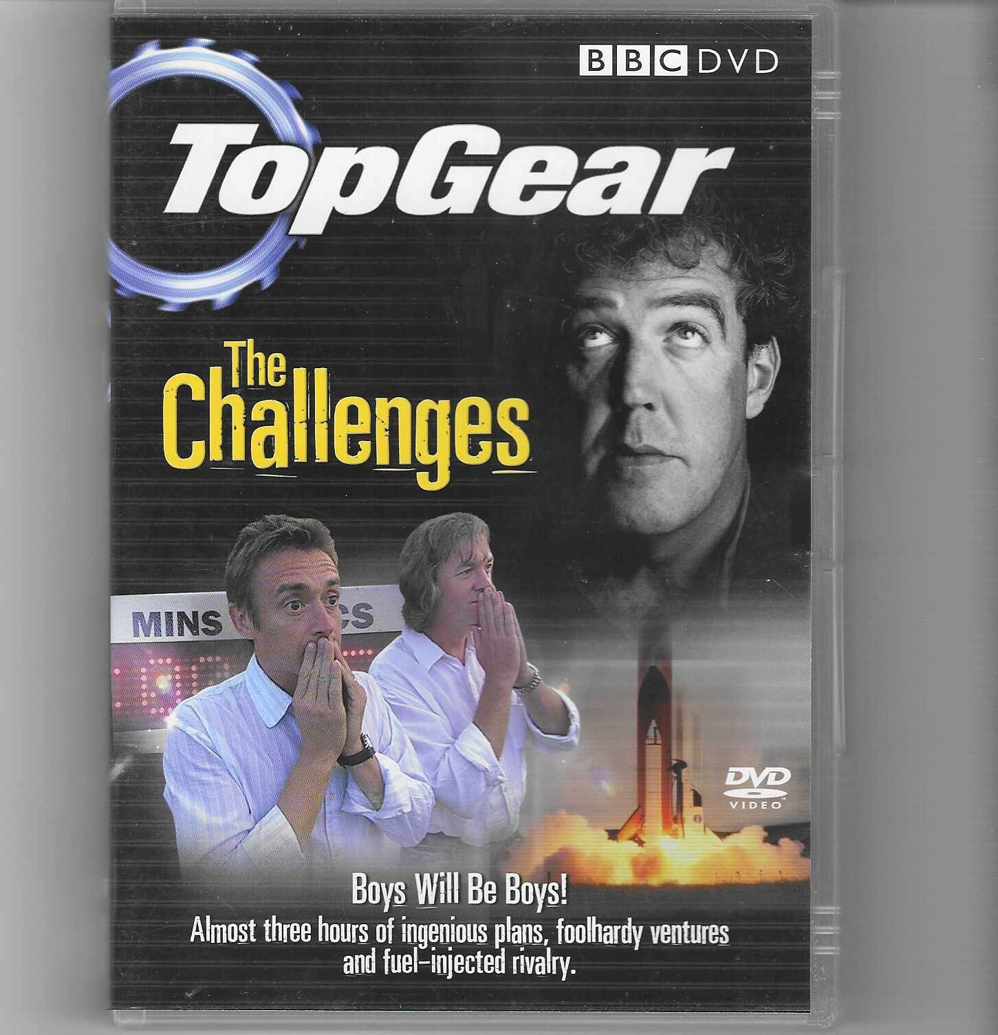 Top Gear The Challenges DVD 2007 Film Rated E Comedy Entertainment Used