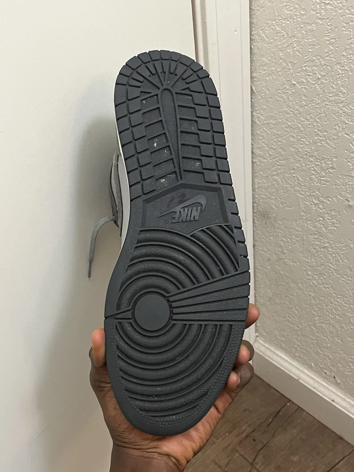 Nike Air Jordan 1 Para hombres Talla 12 Retro Alto Premium Gris Lobo Camuflaje 3M AA3993-027 Foto 3 de 4