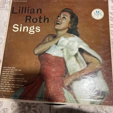 Lillian Roth Sings-Don Elliott-RARE LP- L1567
