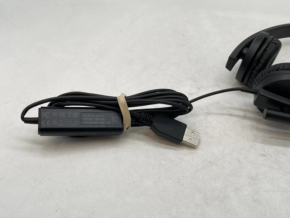 Logitech H570E A-00064 Black Noise-Cancelling Mic USB Stereo Headset FREE S/H - Image 3 of 4