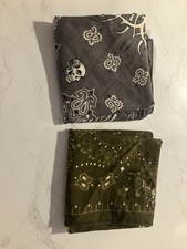 2 Bandannas Lot