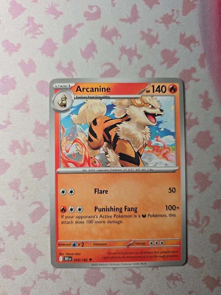 Arcanine 028/182 Sv10: Destined Rivals Regular - Image 2 of 4
