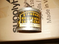 vintage oil can standard household lubricant