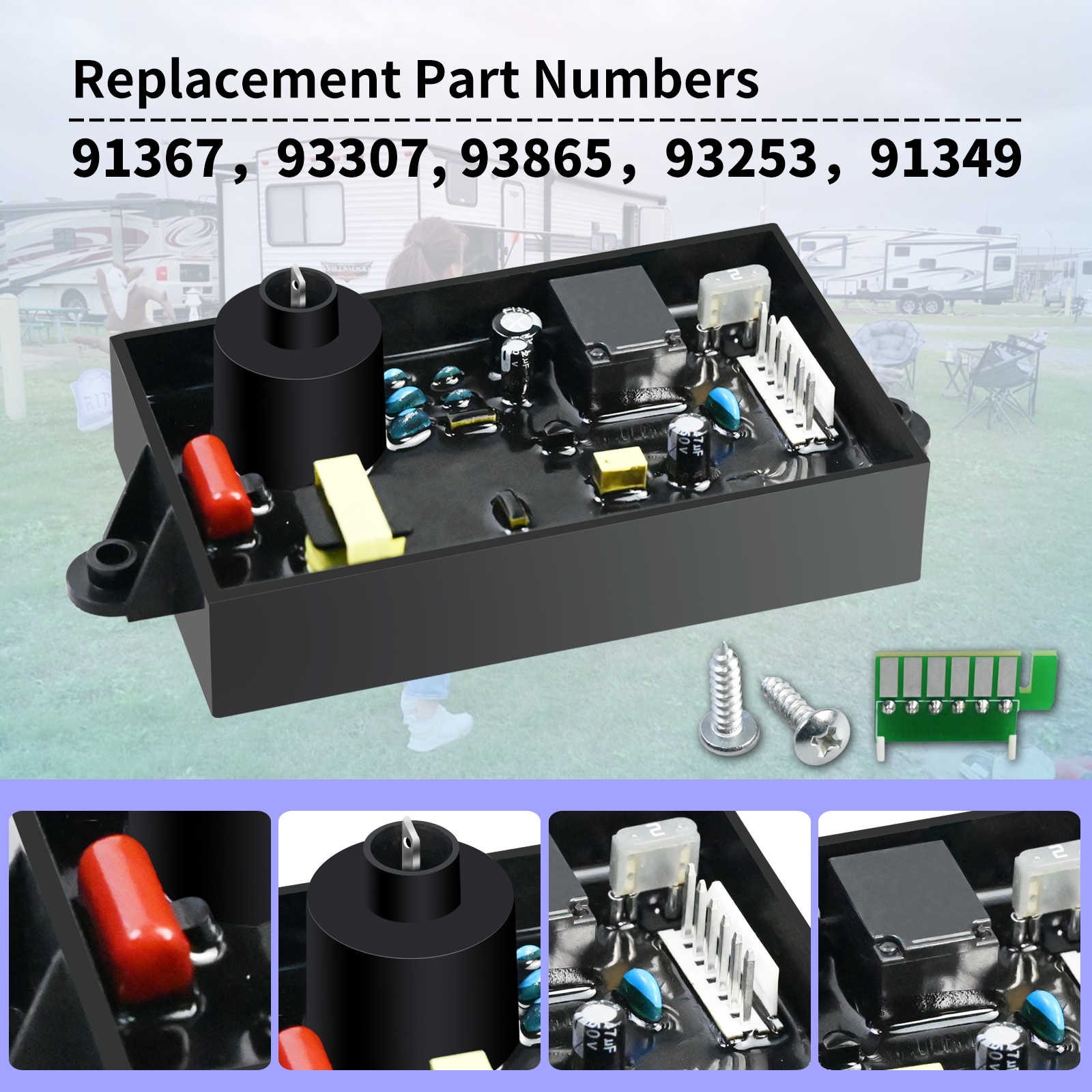 For Atwood 91367 RV Water Heater PC Circuit Control Board 93865 93253 93257  | eBay