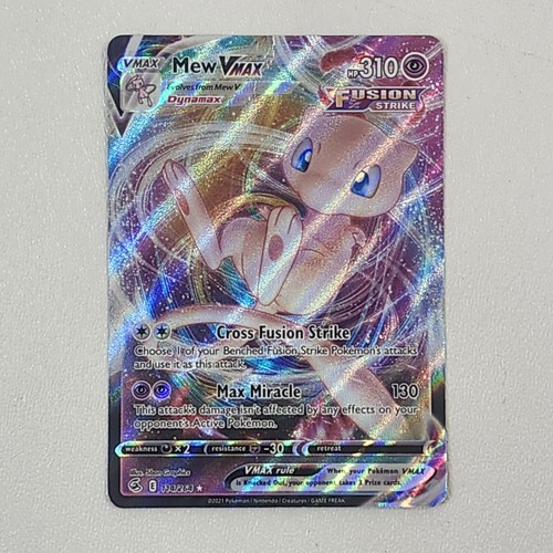 Mew VMax 114/264 Power Strike +17 Pokemon Karten Holo Reverse Ultra Rare Uncommon - Bild 3 von 21
