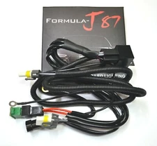 Relay Wire Harness 30A H10 9145 Fog Light Replace Adapter Ceramic Bulb Connector