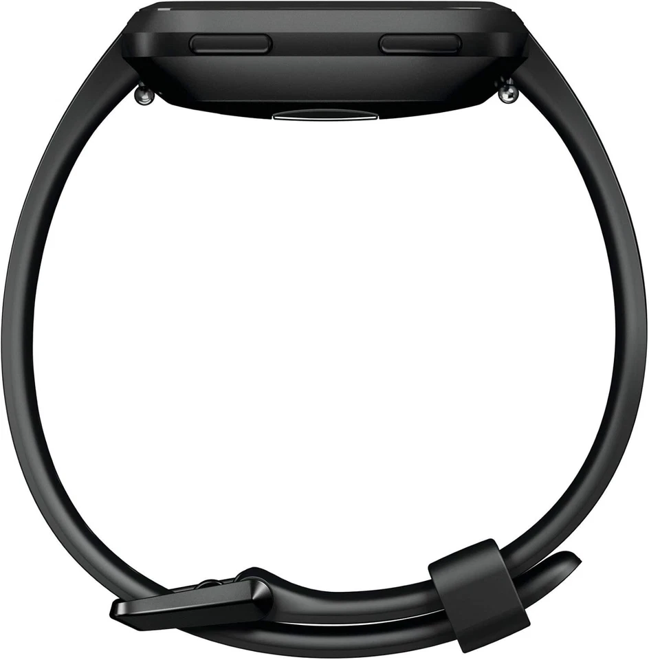 Fitbit Versa Smart Watch, Black/Black Aluminium, One Size - Image 4 of 4