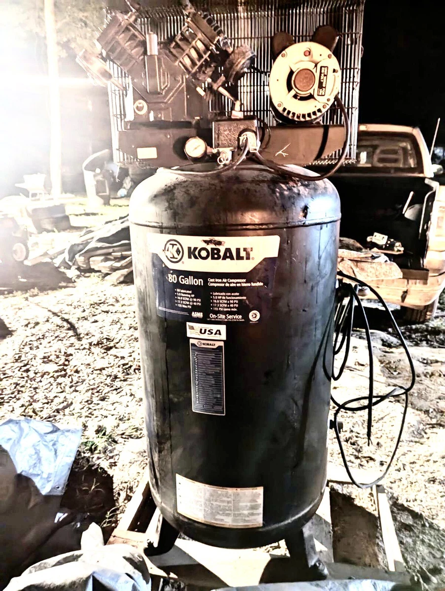 60 Gallon Air Compressor 240v Kobalt Campbell Hausfeld For 45 OFF